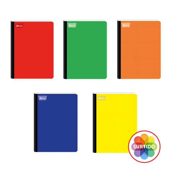 Cuaderno Norma, Cosido, Surtido-100 Hojas