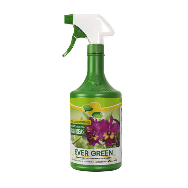 Fertilizante Líquido Ever Green Para Orquídeas -1lt