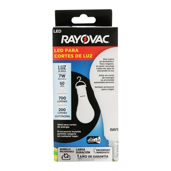 Foco Rayovac Led De Emergencia 7W
