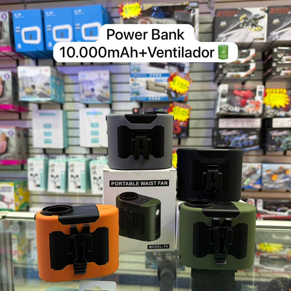 Ventilador+Power Bank