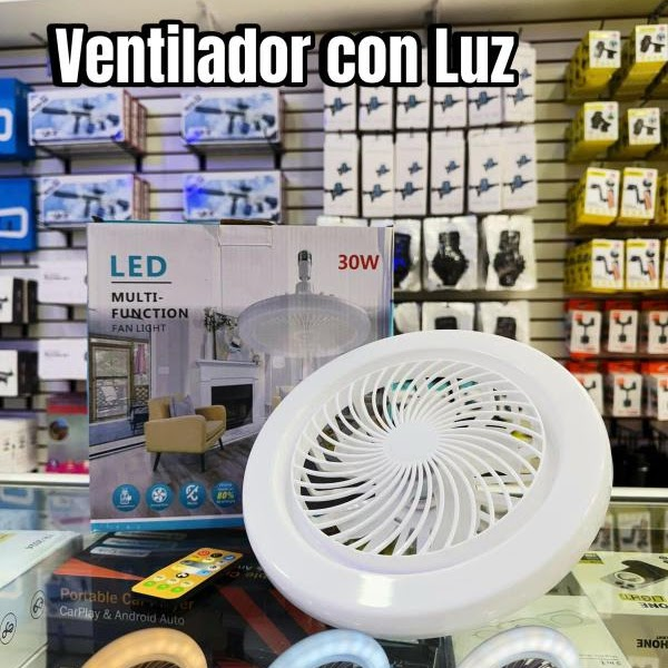 Ventilador con Luz