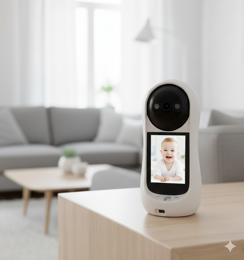 Cámara WiFi Interior Inteligente C2 | Monitor 360°, Seguimiento Humano AI, Visión