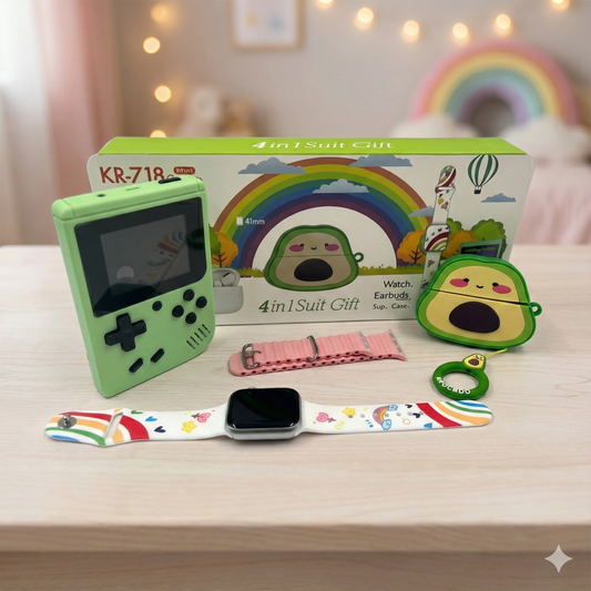 Combo Gamer & Tech Aguacate (Modelo KR-718) | 4 en 1