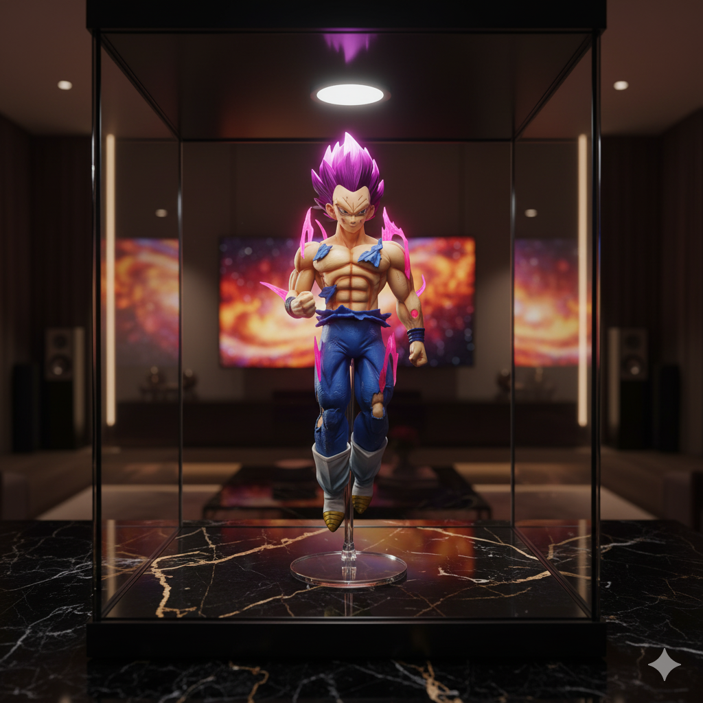 ⚔️ Figura de Vegeta – Dragon Ball Super, 21 cm, Edición Transformaciones