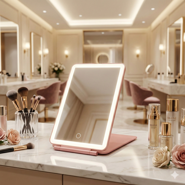 Espejo de Belleza Portátil LED – Código: IZ-ESPE-LP01