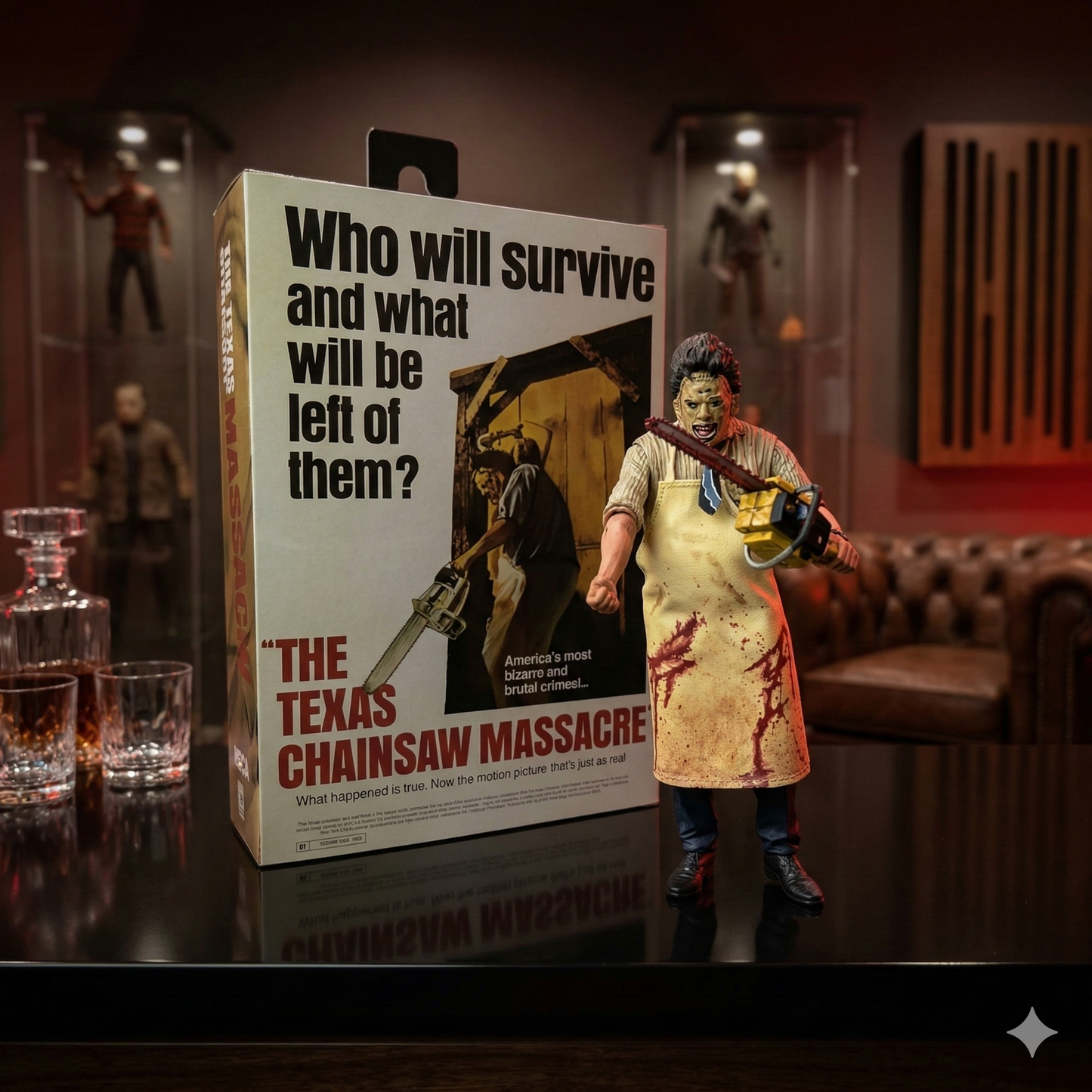 FIGURA DE LEATHERFACE- MASACRE EN TEXAS