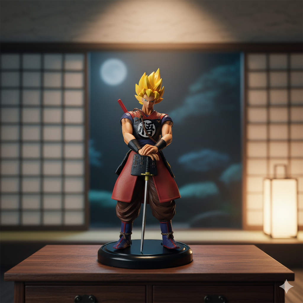 Figura de Goku Samurai – Dragon Ball (22cm)