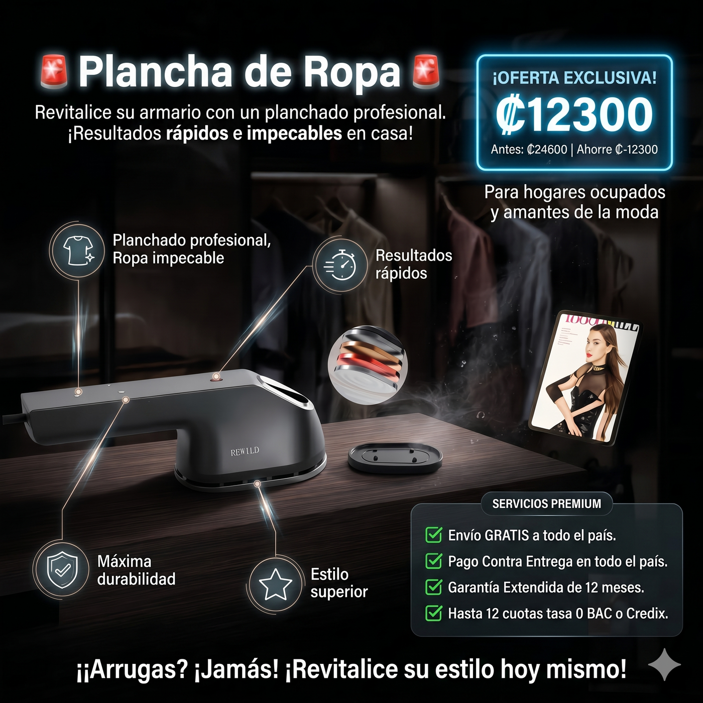 Plancha de Ropa