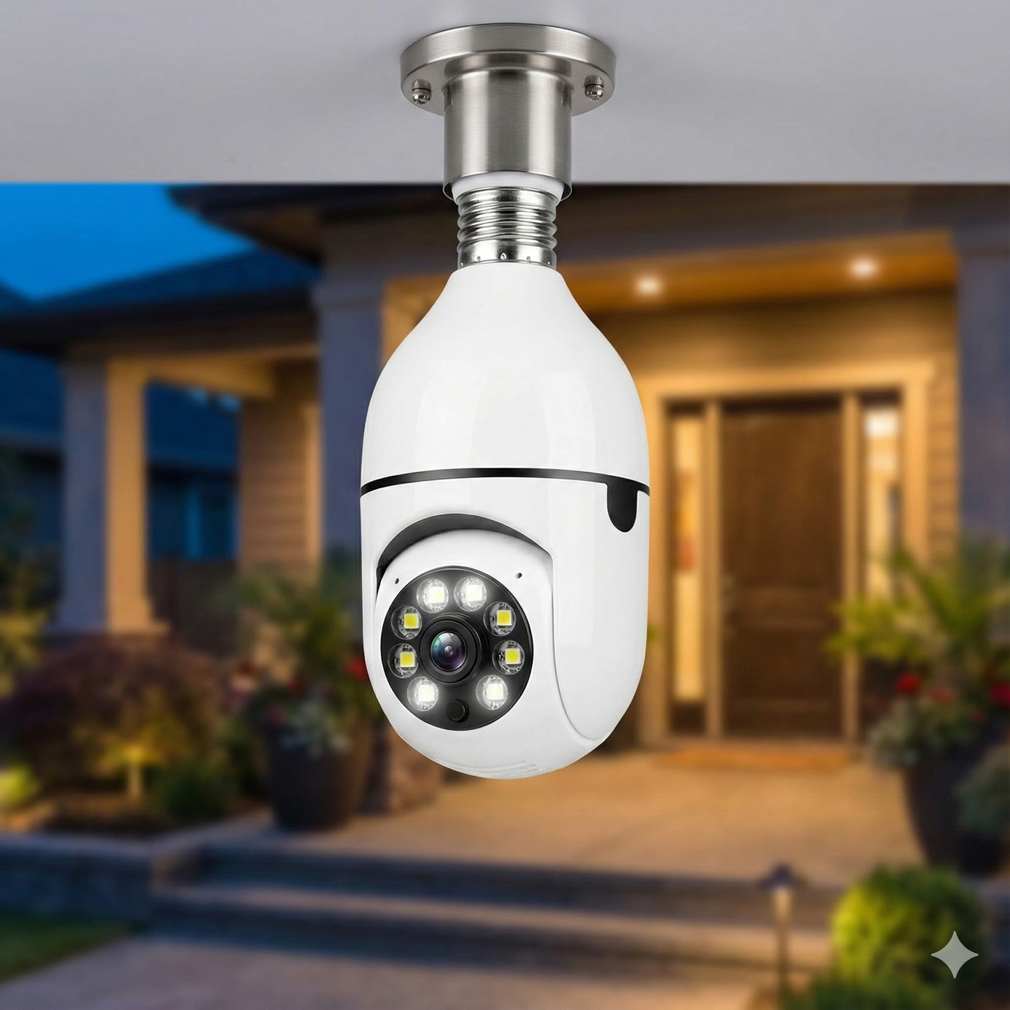 Cámara Bombillo 360° (Modelo E27)