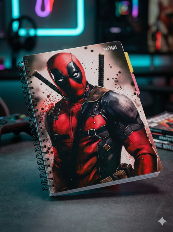 Cuaderno de Resorte Grande (200 Hojas)