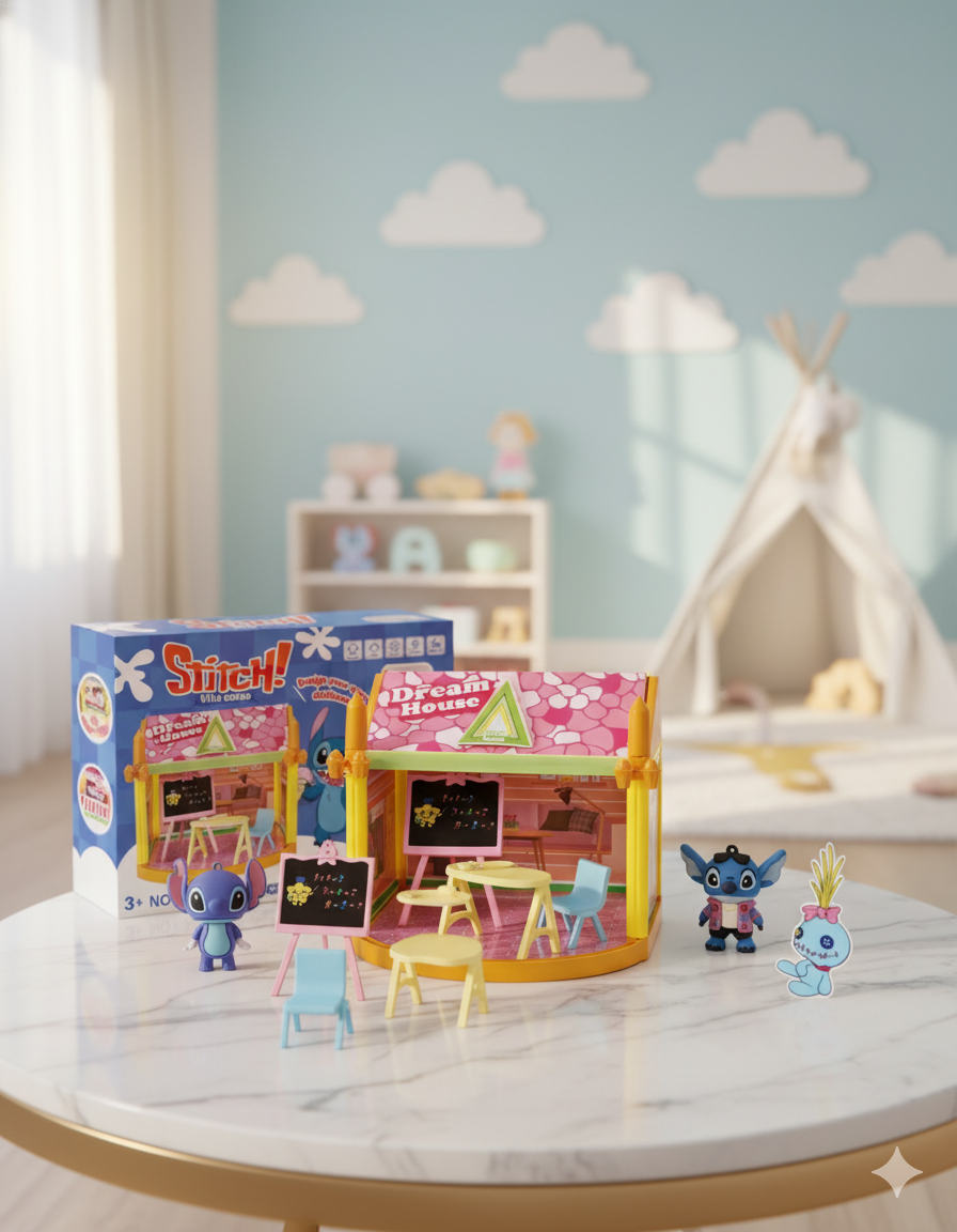 Diseña tu Propia Casa de Stitch Pequeña