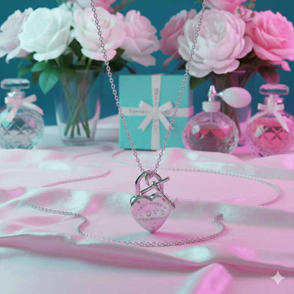 Collar Heart & Key – Royal Signature Edition - Tifanny & Co