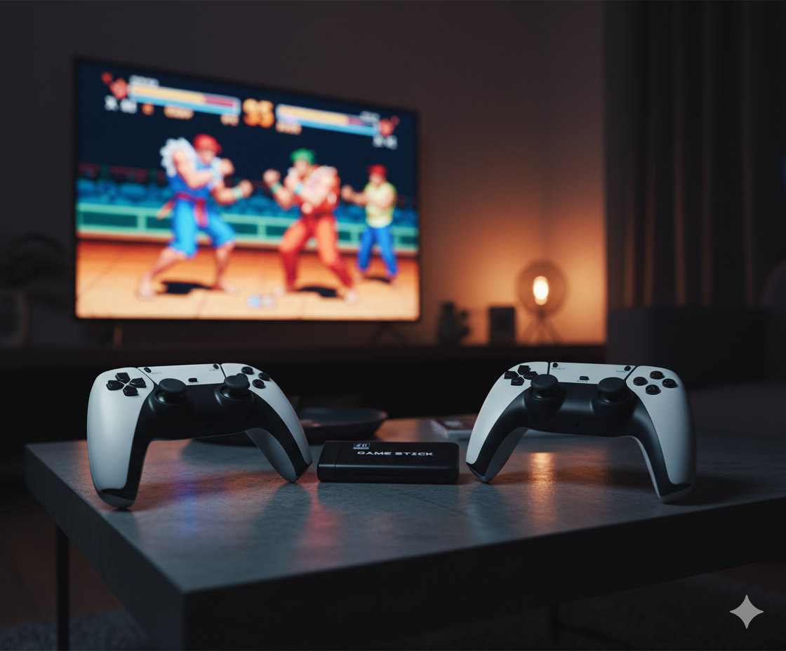 Consola de Videojuegos M8 Pro 4K con Controles Inalámbricos