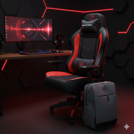 Silla Pro Gamer Marvo (Modelo CH-130) | Combo con Bolso de Regalo