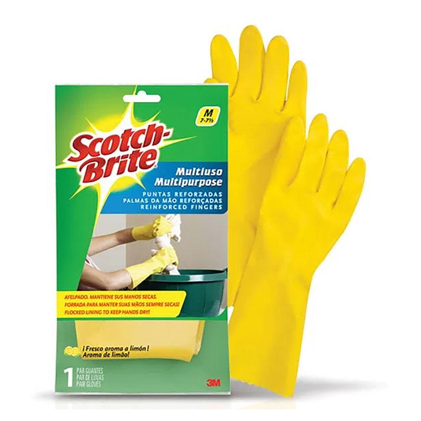Guante Mediano Scotch Brite Multiusos