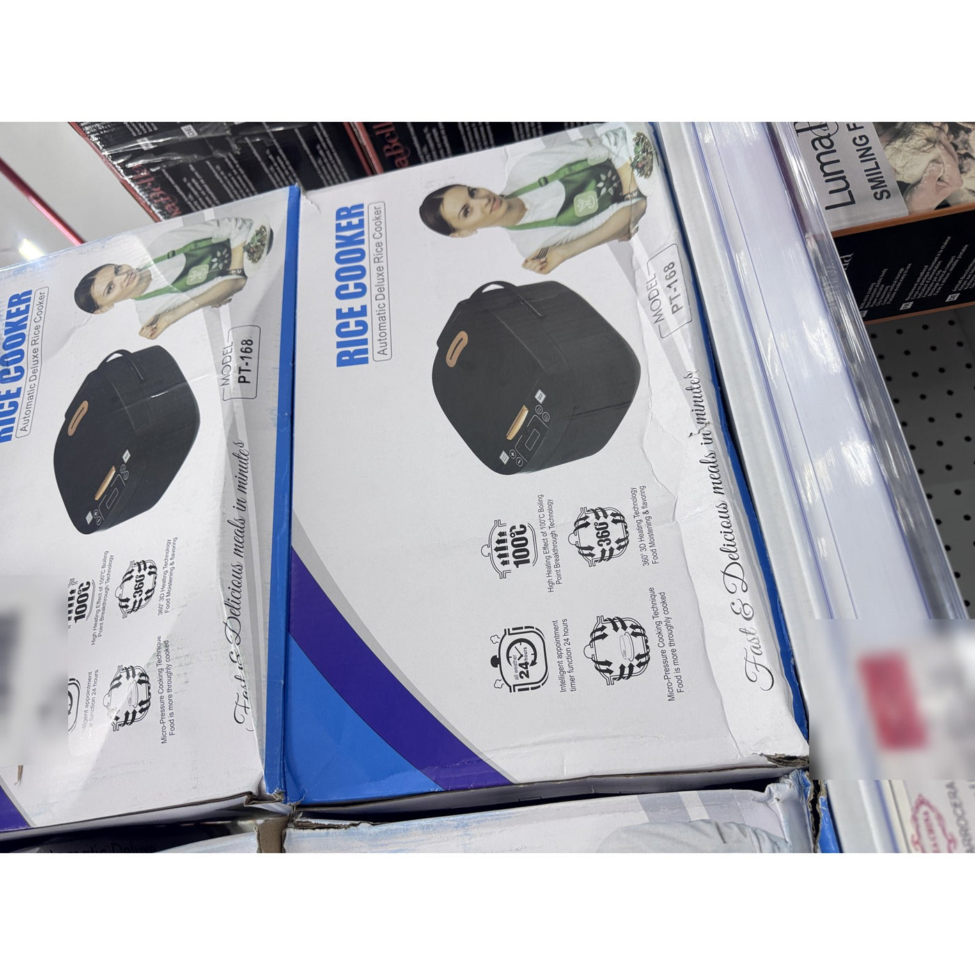 Olla Arrocera Automática Deluxe 5 L con Panel Digital y Temporizador 24 h