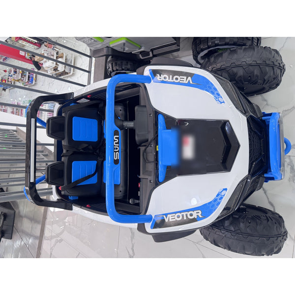 Carro Eléctrico Montable Buggy UTV Biplaza con Control Remoto