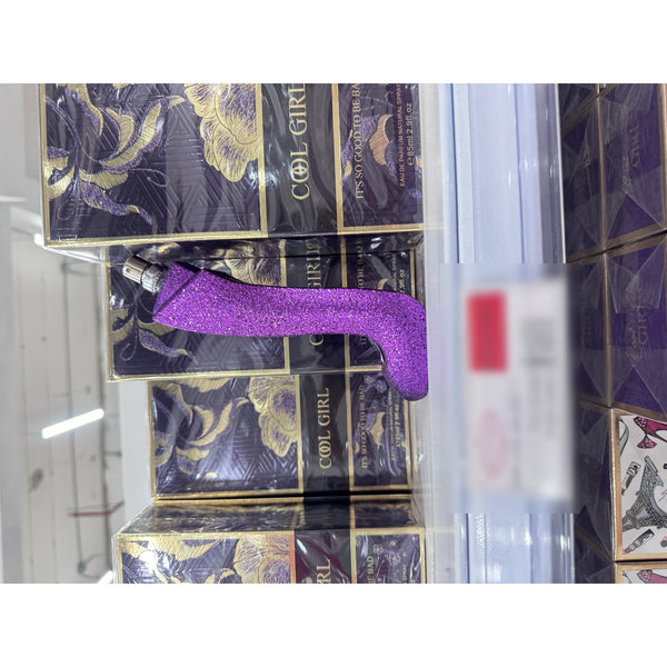 Perfume Cool Girl Eau de Parfum 85ml Frasco Tacón Morado
