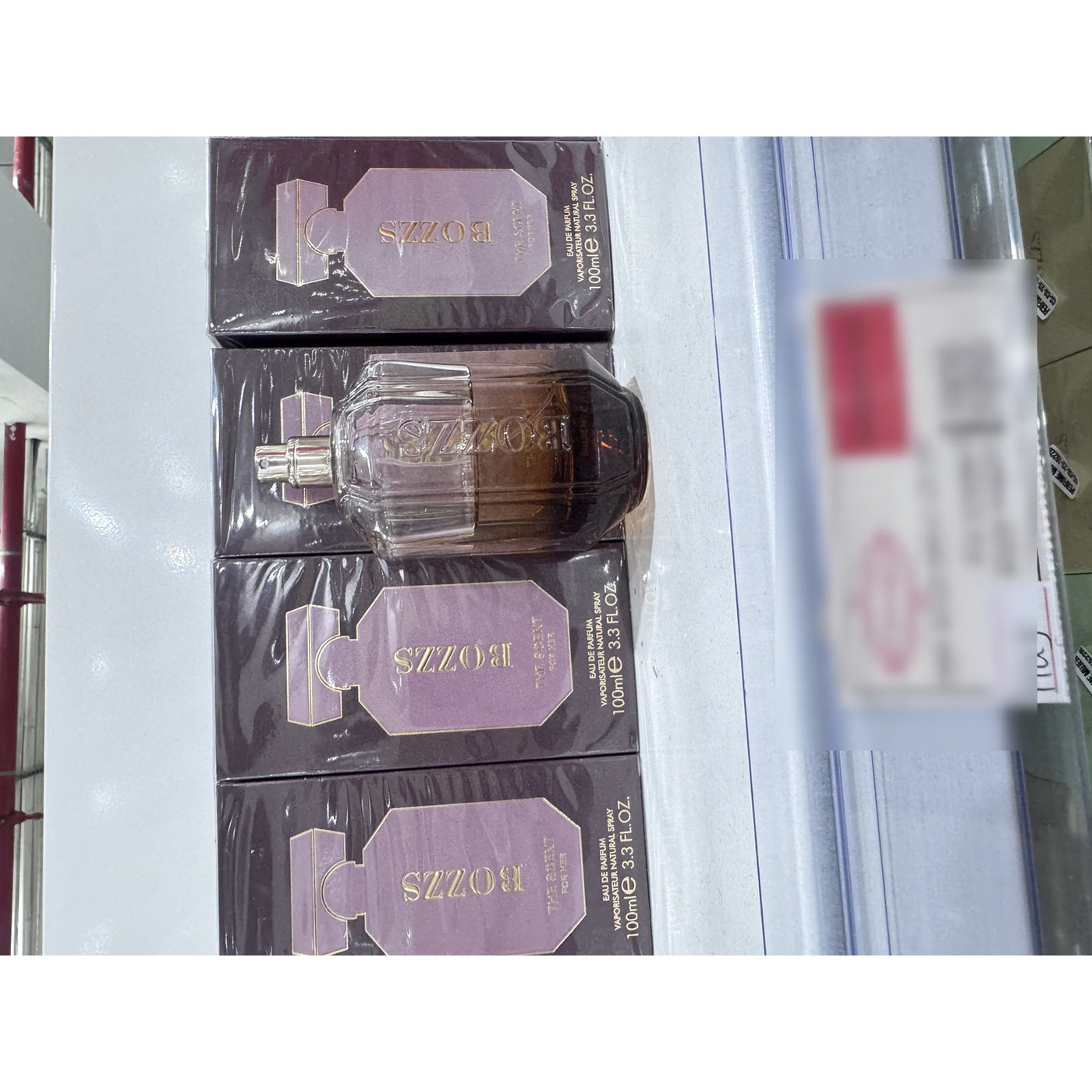 Perfume BOZZS The Scent For Her Eau de Parfum 100ml Tapa Plateada