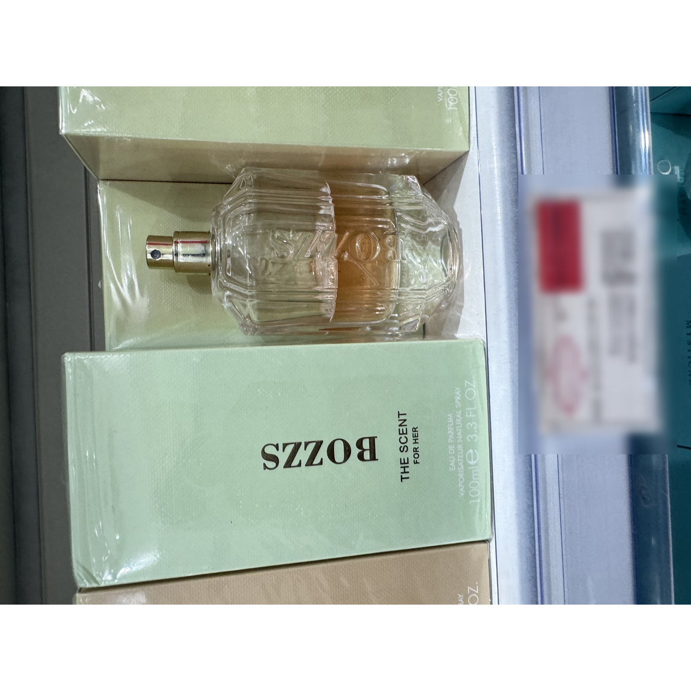 Perfume BOZZS The Scent For Her Eau de Parfum 100ml Tapa Dorada