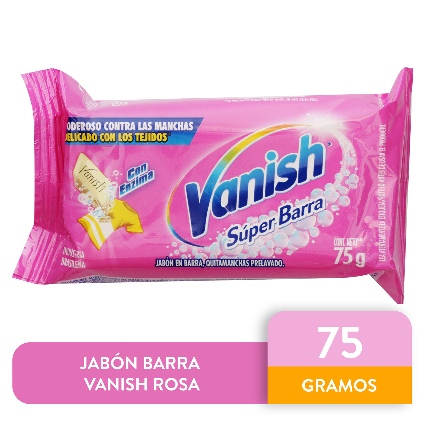 Quitamanchas En Barra Vanish Para Ropa De Color -75 G