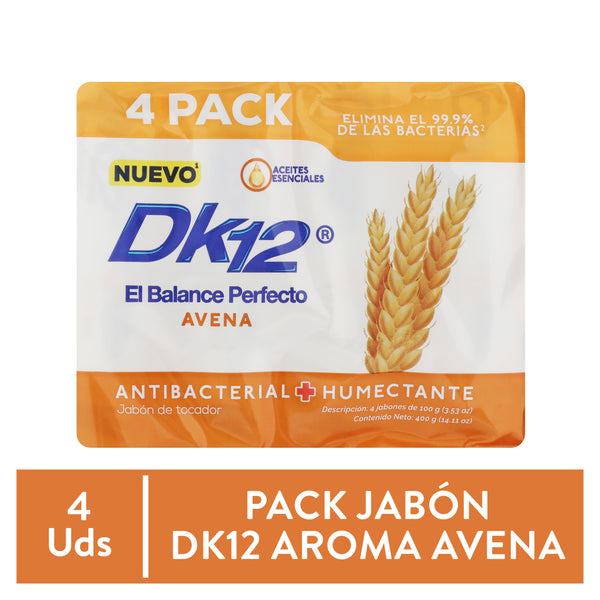 Jabón De Tocador Dk12 Avena - 400 G