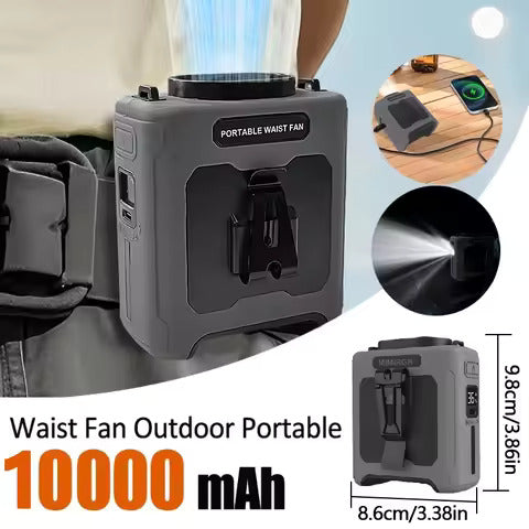Ventilador con Luz y Power Bank F6