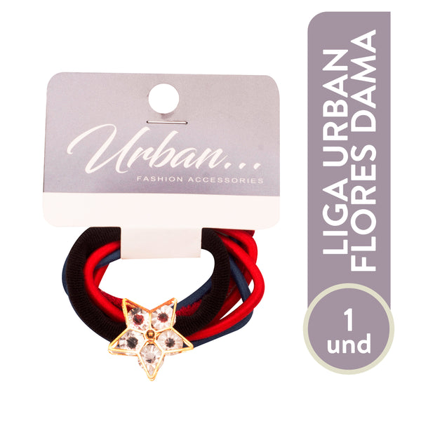 Liga Shalom Para Cabello Flores Dama - 1 Unidad