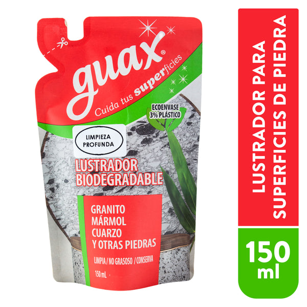 Limpiador Guax Para Granito, Mármol, Cuarzo Y Piedras Naturales - 150 Ml