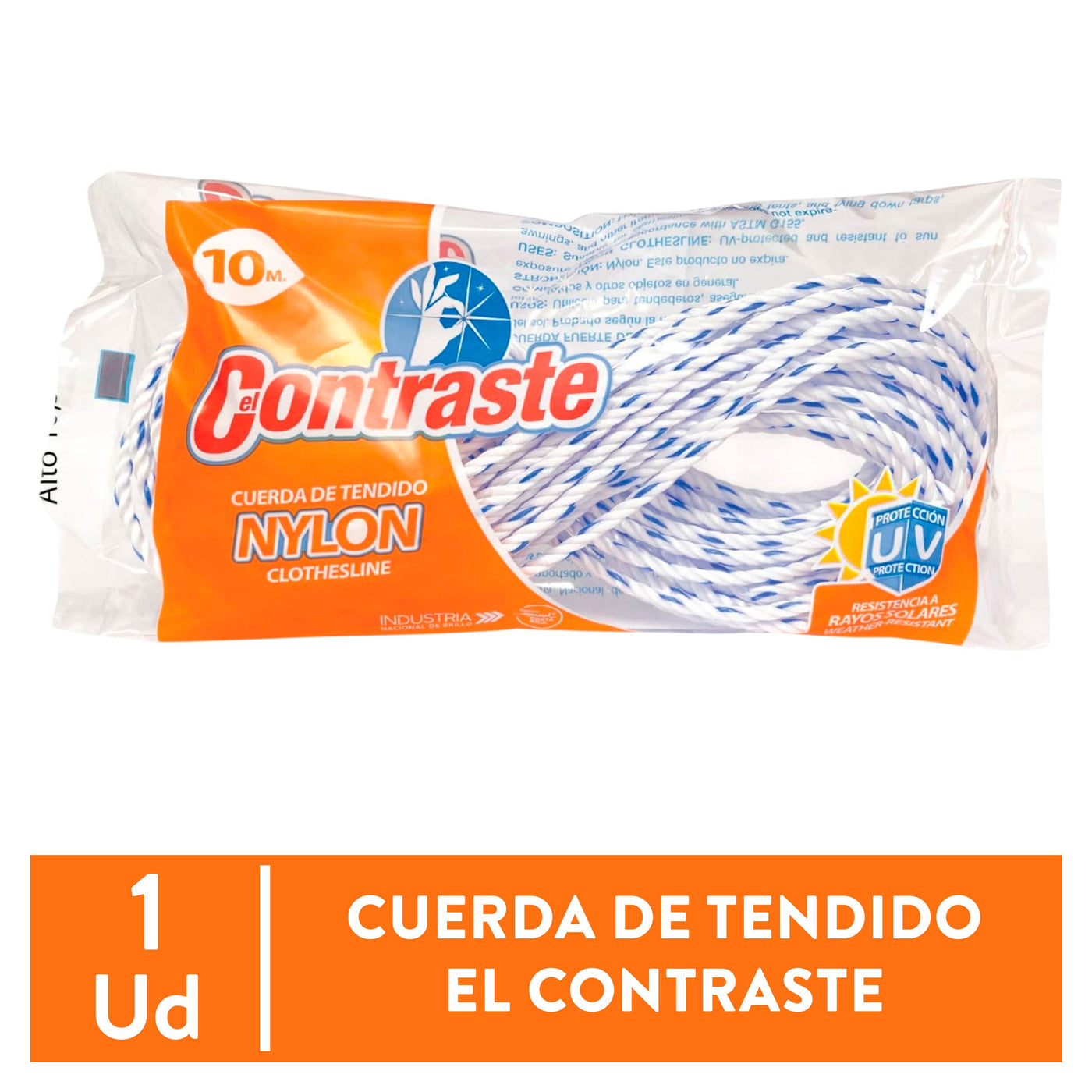 Cuerda El Contraste Nylon - 10 M