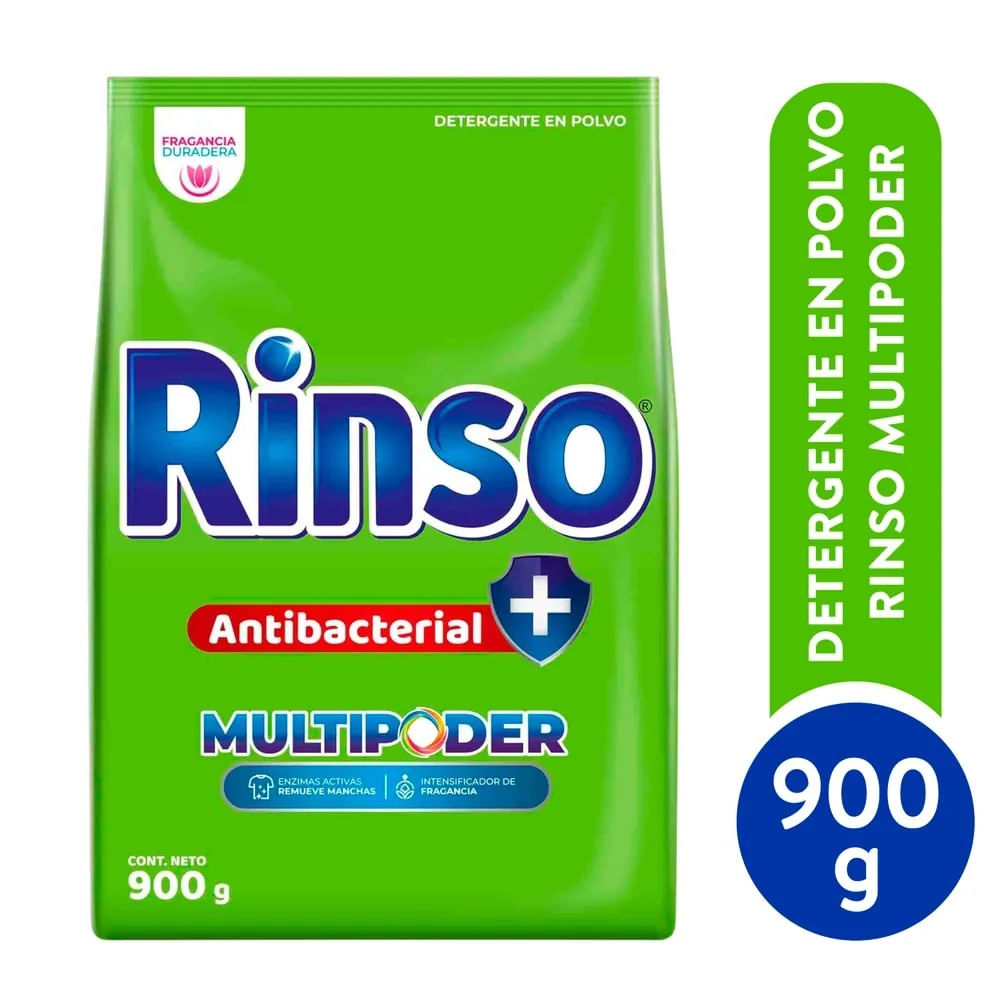 Det Polvo Rinso Antibacterial 900g