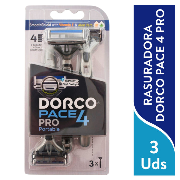 Rasuradora Hombre Dorco Pace4 Pro Unidad 3u
