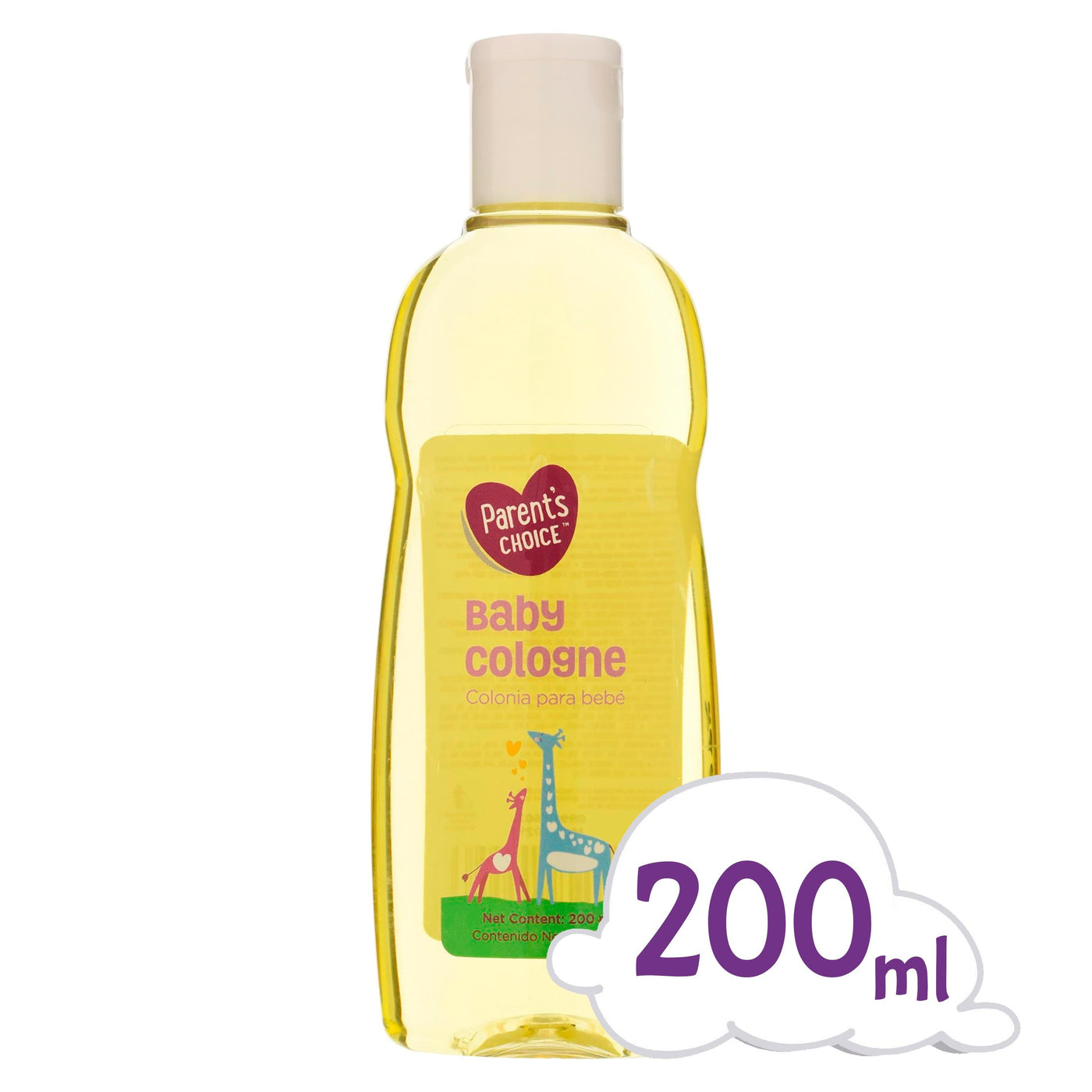 Colonia Para Bebé Parent's Choice Fragancia Suave - 200 Ml