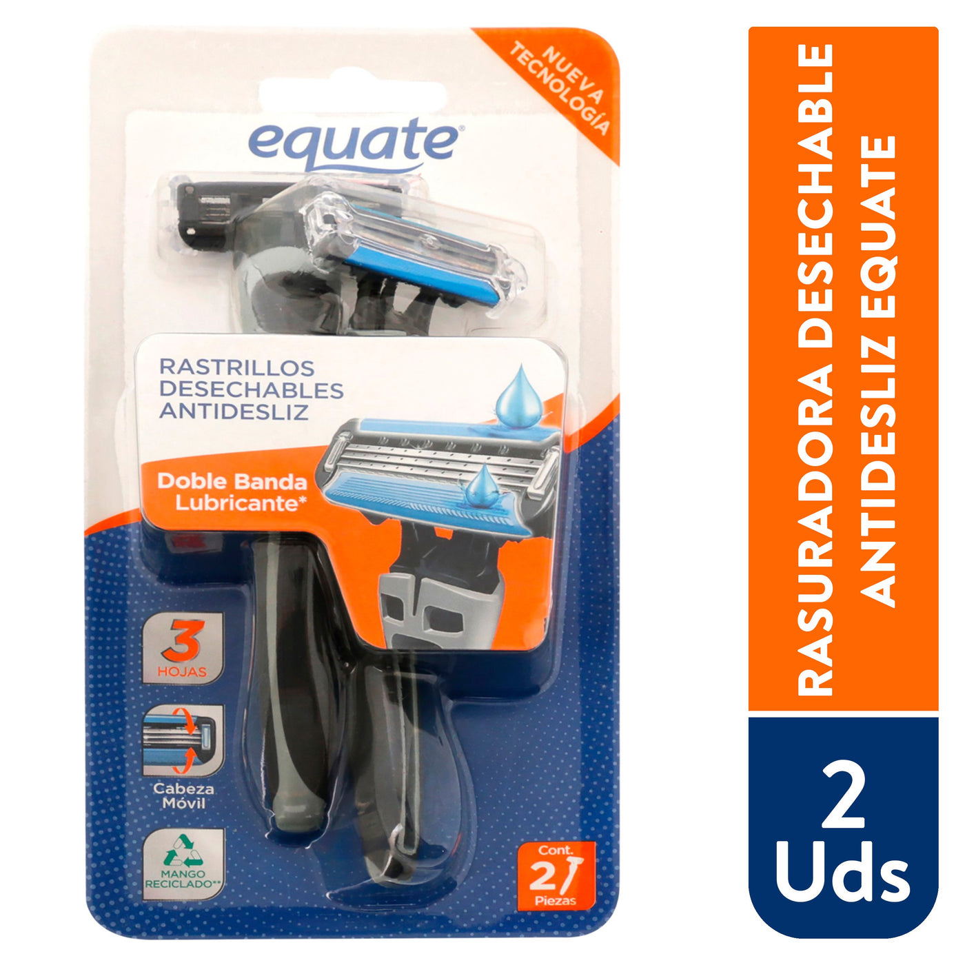 Rasuradora Desechable Equate Hombre
