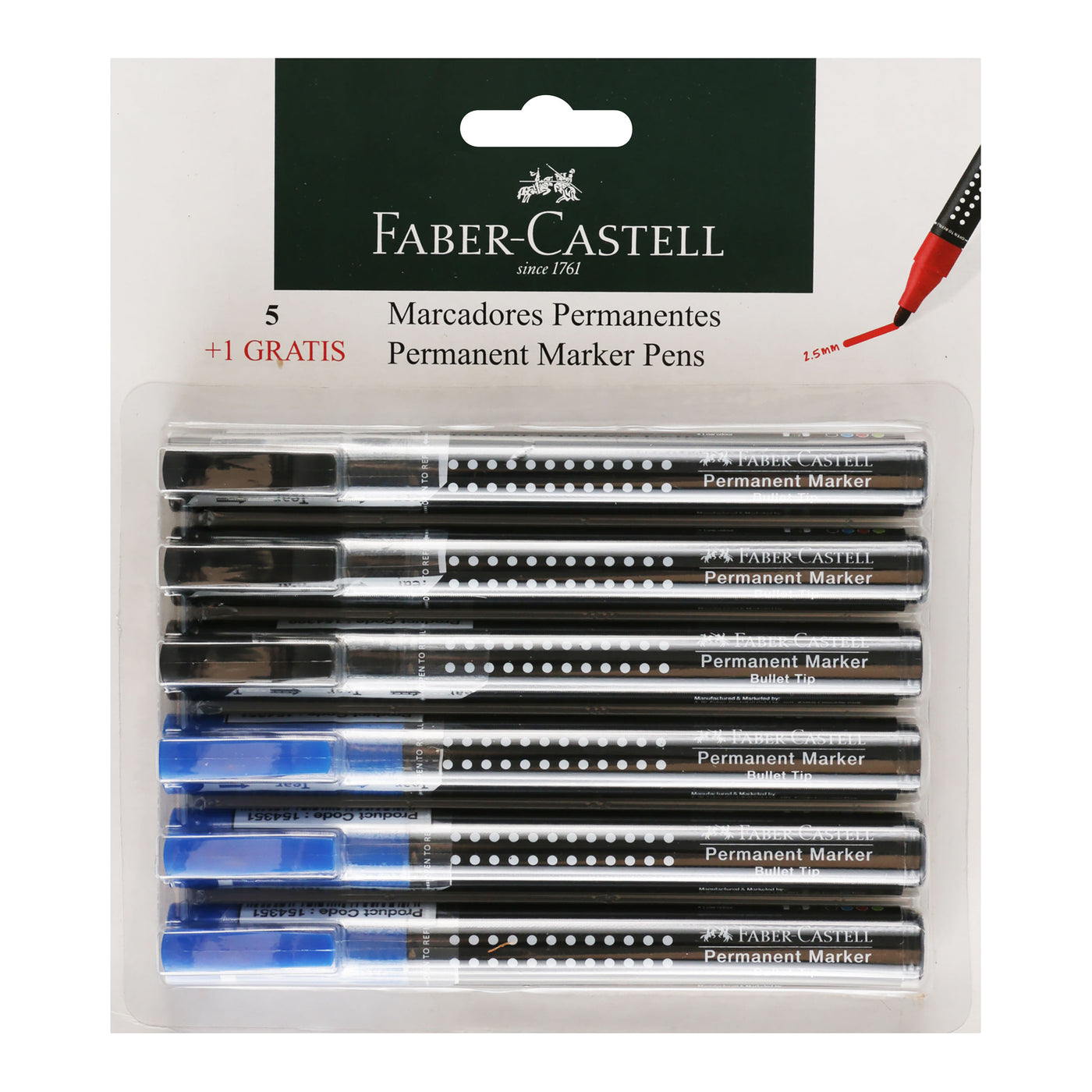 Marcador Permanente Faber Castell