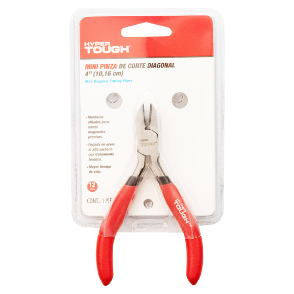 Mini Pinza Hyper Tough, De Corte Diagonal -4 Pulgadas