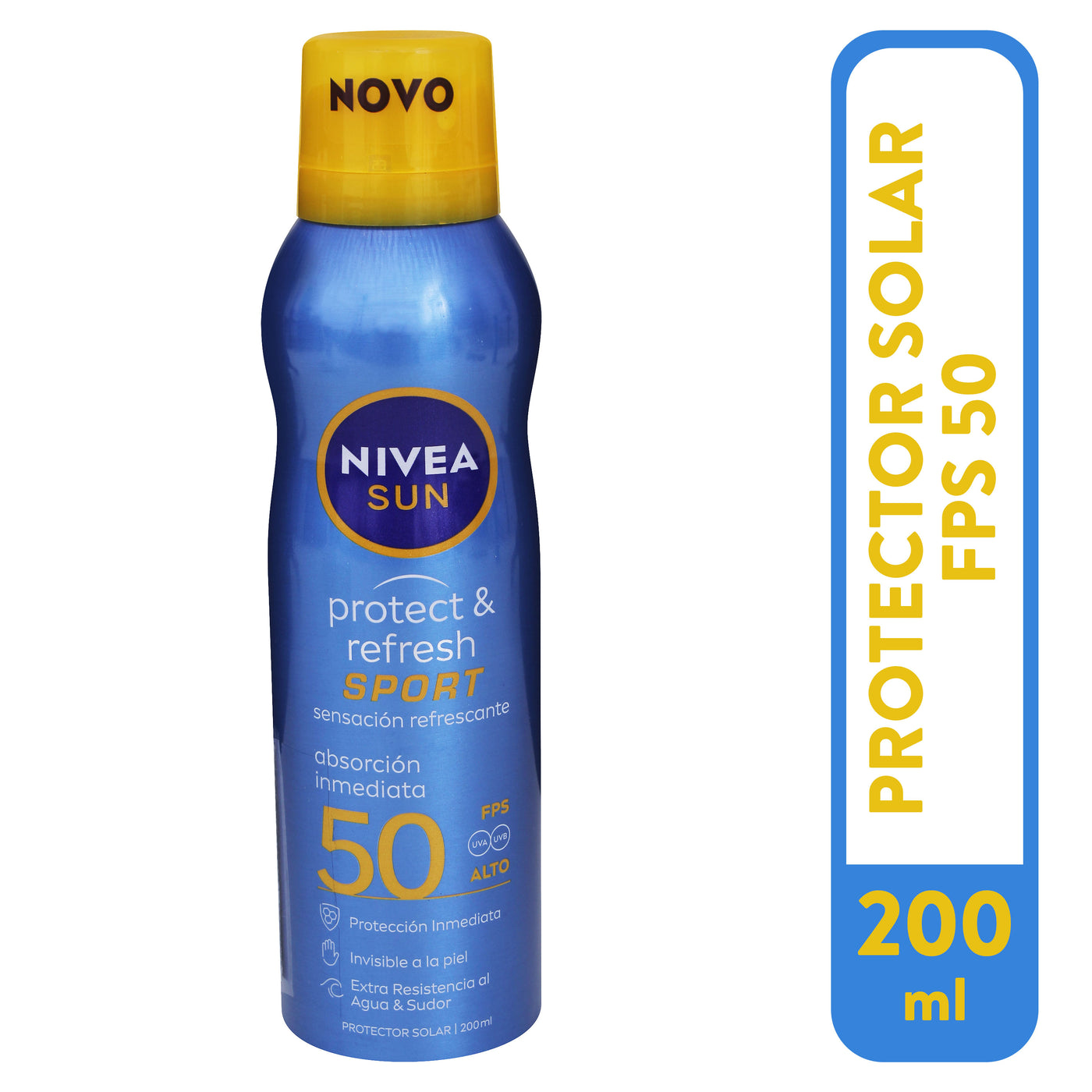 Protector Solar Nivea Sun Protect & Refres Sport FPS 50 - 200 Ml