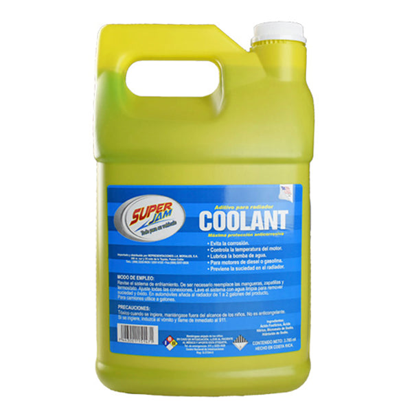 Refrigerante Para Carro Super Jam Para Radiador - 3.78 L