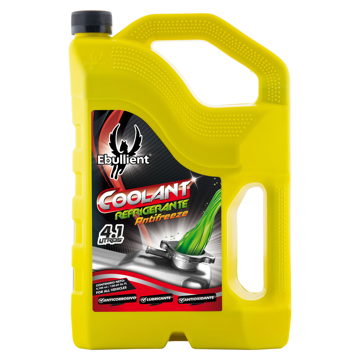 Refrigerante Para Carro Ebullient Coolant - 4.1 L