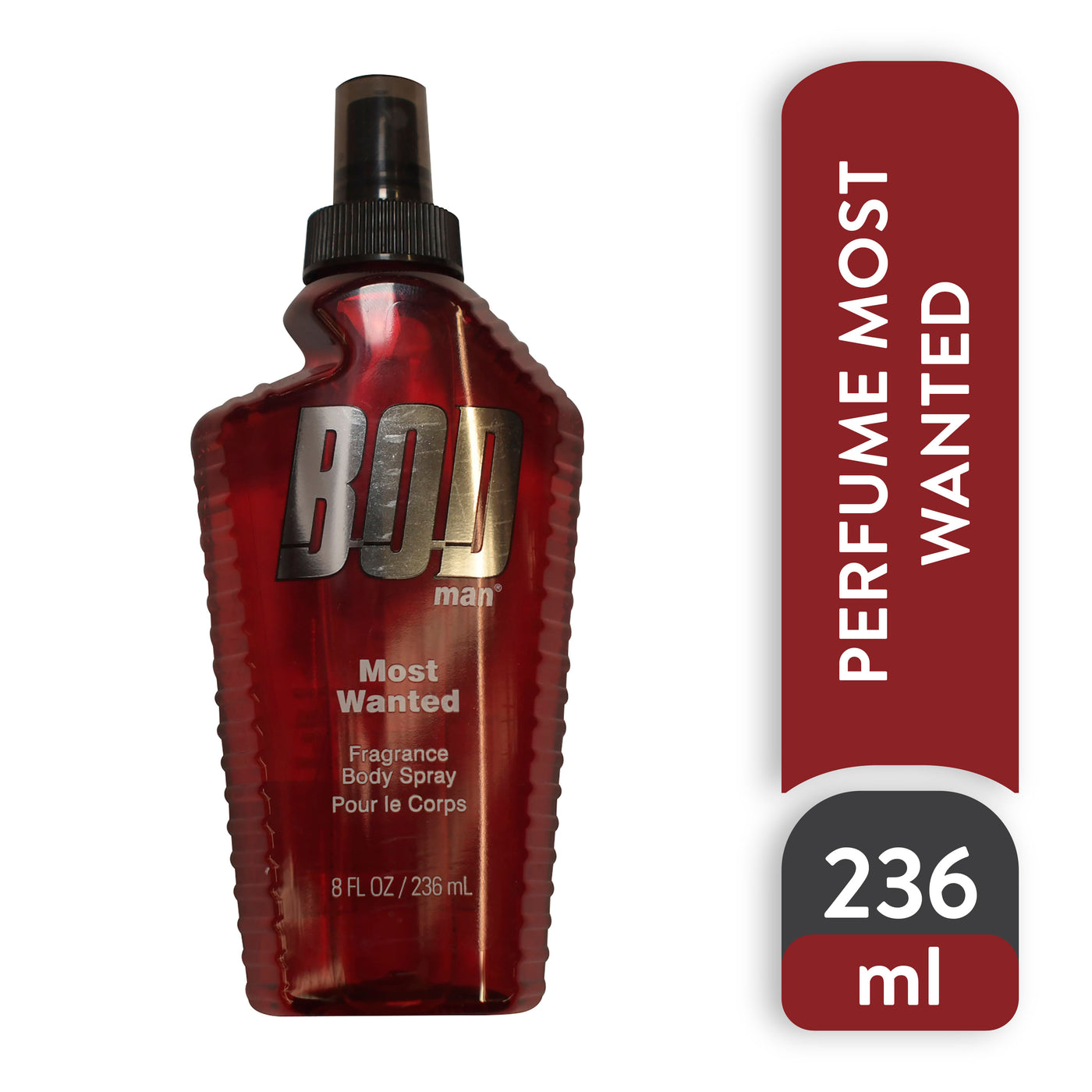 Spray Bod Man Most Wanted 236ml