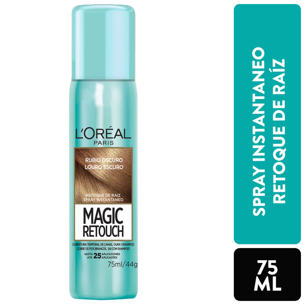 Spray Retocador De Raíz Magic Retouch L'oréal Paris Rubio Oscuro