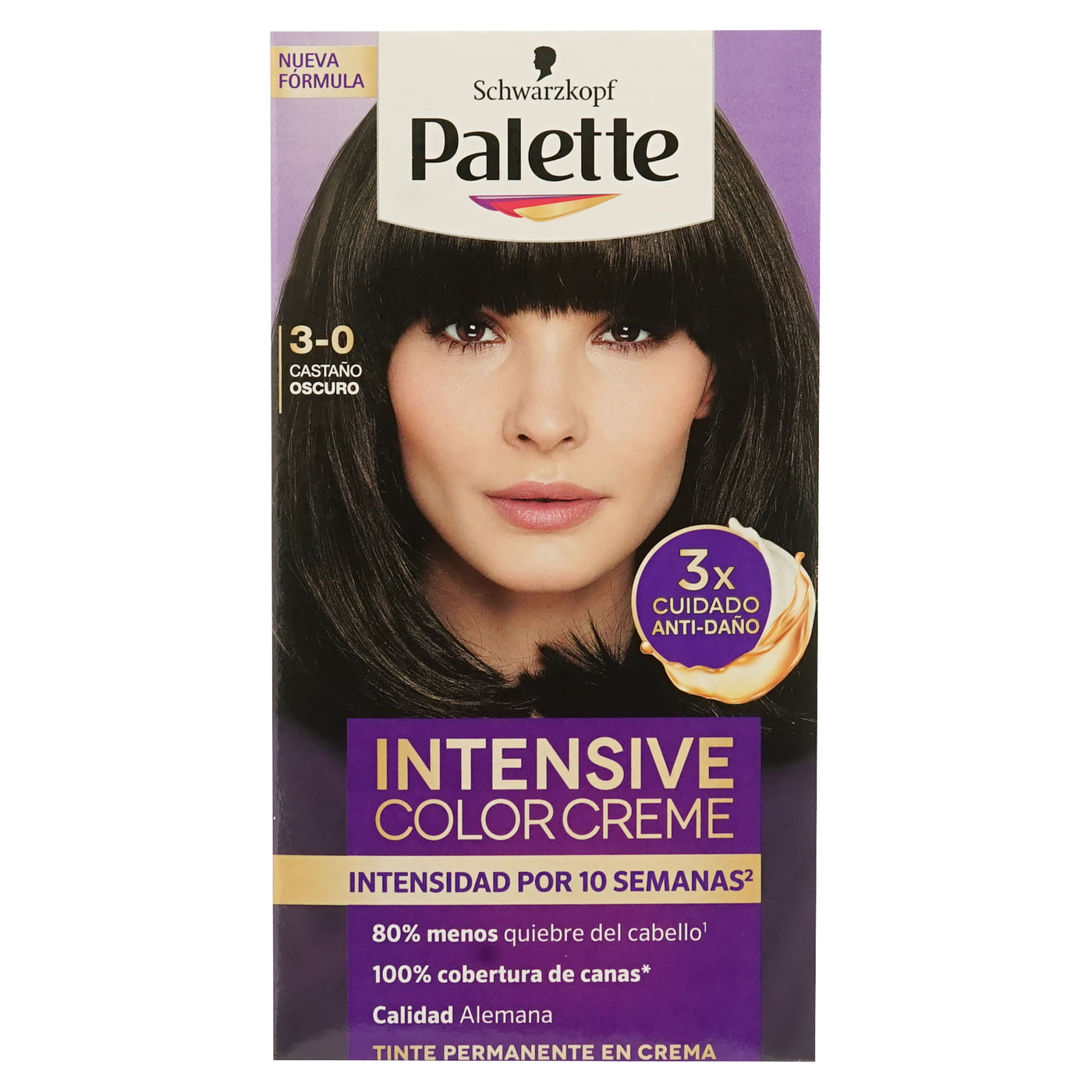Tinte Palette Cc 3 0 Castaño Oscuro -50ml