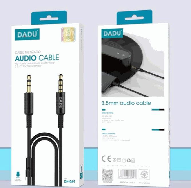 Cable Auxiliar con Microfono DH-069