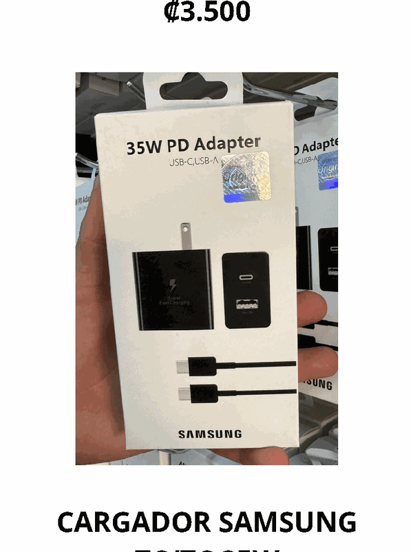 Cargador Apple TC/TC 35W
