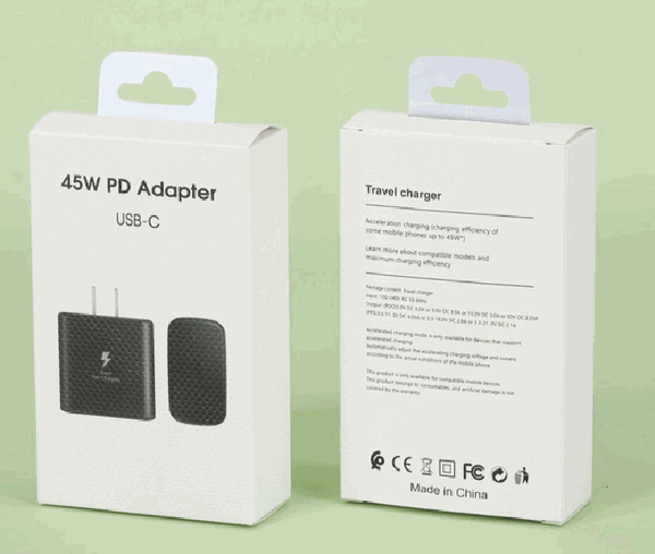 Cubo 45W Blanco/Negro Sin Logo