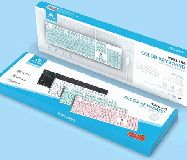 Teclado Mikuso KB-052U
