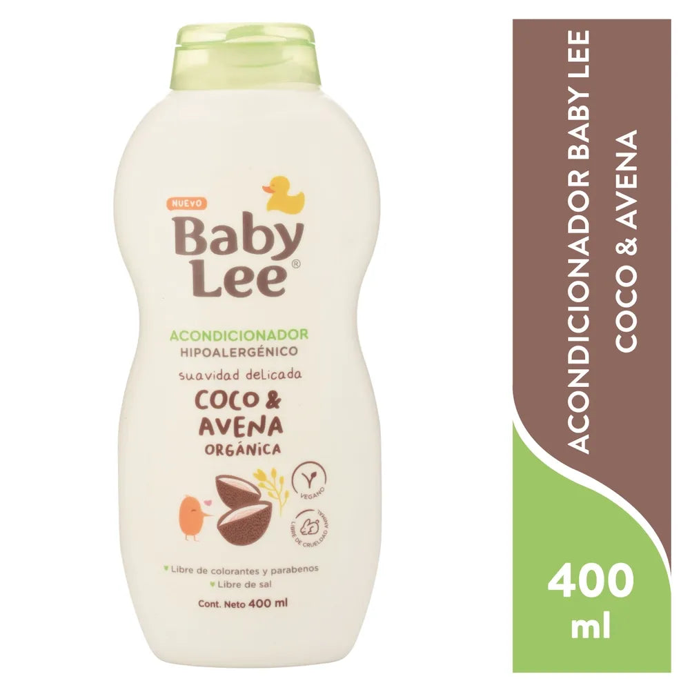 Acondicionador Babylee Para Bebé Coco Y Avena - 400 Ml