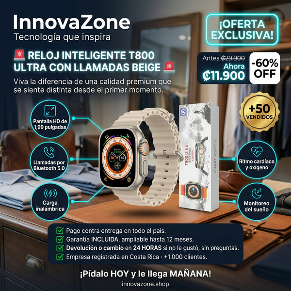 Reloj Inteligente T800 Ultra con Llamadas