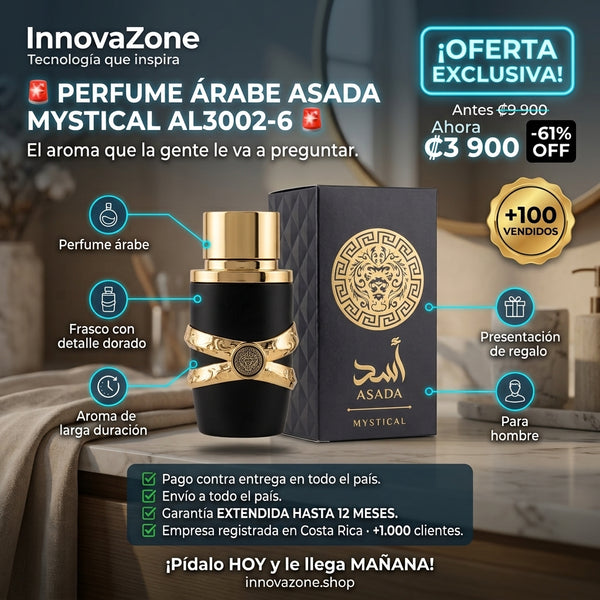 Perfume Árabe ASADA MYSTICAL AL3002-6