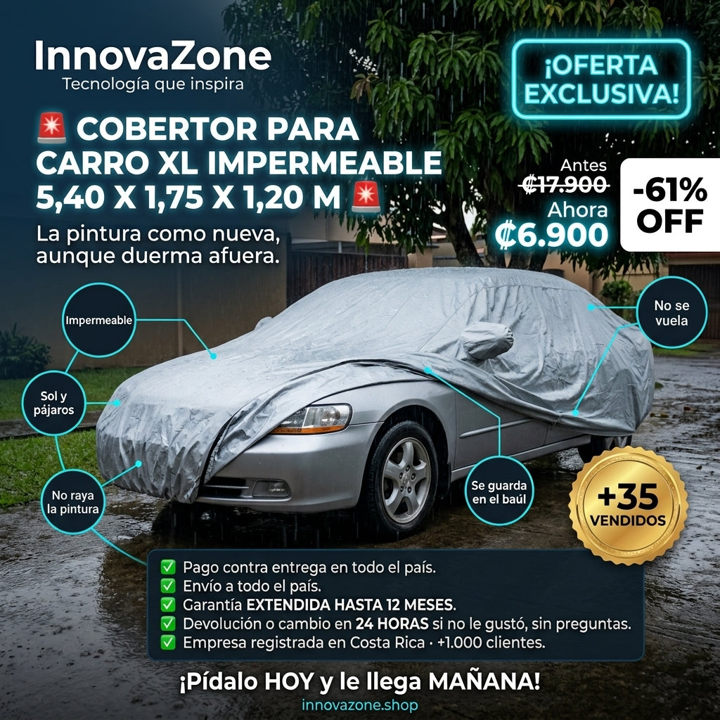 Cobertor para Carro XL Impermeable - oferta